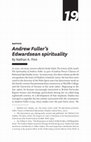 Research paper thumbnail of Andrew Fuller's Edwardsean Spirituality