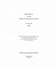 Research paper thumbnail of Ghazzi A., Schiettecatte J., Charloux G., Crassard R., Hilbert Y., Mouton M., Siméon P.,  2013, «  The oasis of al-Kharj through time: first results of archaeological fieldwork in the province of Riyadh (Saudi Arabia)  », Proceedings of the Seminar for Arabian Studies, vol. 43, pp. 285-308.