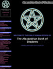 Research paper thumbnail of ALEXANDREİN BOS book of shadows