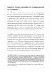 Research paper thumbnail of Balance y lecciones aprendidas de la implementación de la AMISOM