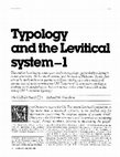 Research paper thumbnail of Typology and the Levitical System 1