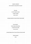 Research paper thumbnail of “On the Threshold … Between Single and Plural Being, the Visible and the Invisible, Trauma and Event”: A relational dialogue between Vincenzo Di Nicola and Maurizio Andolfi