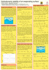 Research paper thumbnail of Hydrodynamic stability of an evaporating surface