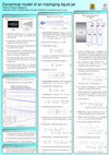 Research paper thumbnail of Dynamical model of an impinging liquid jet