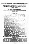 Research paper thumbnail of Particulate sediments and trace metal uptakes in some recent corals, Red Sea, Egypt