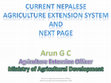 Research paper thumbnail of Application of ICT in Nepalese Agriculture