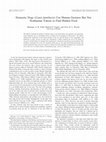 Research paper thumbnail of DOMESTIC DOGS (CANIS FAMILIARIS) USE HUMAN GESTURES BUT NOT NONHUMAN TOKENS TO FIND HIDDEN FOOD