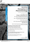 Research paper thumbnail of 22nd Nov: 'Belief, Self-Awareness and Phenomenology', University of Fribourg