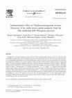 Research paper thumbnail of Antinociceptive effect of 7-hydroxymitragynine in mice: Discovery of an orally active opioid analgesic from the Thai medicinal herb Mitragyna speciosa