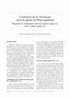 Research paper thumbnail of Artisanat de la céramique dans la plaine du Rhin supérieur : rupture et continuité entre le IIe s. av. J.-­C. et le Ier s. ap. J.-­C. In Reddé et al. dir 2011.