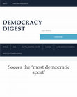 Research paper thumbnail of Democracy Digest cites my American Interest article on Soccer and Democracy