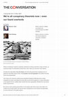 Research paper thumbnail of We’re all conspiracy theorists now – even our lizard overlords