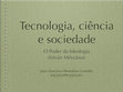 Research paper thumbnail of Tecnologia, ciência e sociedade em Iztván Mészáros