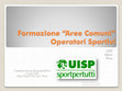 Research paper thumbnail of 1-[Eva Fedi]-Formazione “Aree Comuni” Operatori Sportivi  UISP 