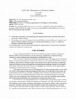 Research paper thumbnail of CST 305: Persuasion in Western Culture [syllabus]