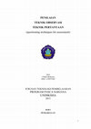 Research paper thumbnail of PENILAIAN TEKNIK OBSERVASI JURUSAN TEKNOLOGI PEMBELAJARAN PROGRAM PASCA SARJANA UNDIKSHA 2013