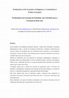 Research paper thumbnail of Problematics of the Economics of Happiness: a Contribution to Welfare Economics (in Portuguese)