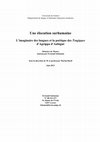 Research paper thumbnail of L'imaginaire des langues et la poétique des "Tragiques" d'Agrippa d'Aubigné