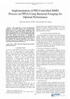 Research paper thumbnail of Implementation of PID controlled SIMO process on FPGA using bacterial foraging for optimal performance