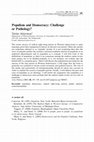 Research paper thumbnail of Populism and Democracy: Challenge or Pathology?