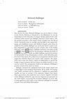 Research paper thumbnail of 'Heinrich Bullinger' in in David Thomas (ed), Christian-Muslim Relations: A Bibliographical History 1500-1900, vol 6. Western Europe (Leiden: Brill, 2014).