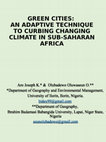 Research paper thumbnail of NIMET Presentation on Green Cities as an adaptive technique for the changing climate