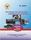 Research paper thumbnail of Juklak Audit Kinerja BPK