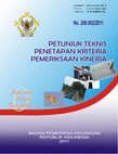 Research paper thumbnail of Juknis Penetapan Kriteria Audit Kinerja BPK