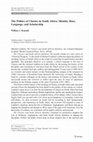 Research paper thumbnail of William J. Dominik, ‘The Politics of Classics in South Africa: Identity, Race, Language, and Scholarship’, review of M. Lambert, The Classics and South African Identities (London: Bristol Classical Press 2011), IJCT 20 (2013) 101–112. http://www.springer.com (DOI 10.1007/s12138-013-0328-5).