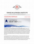 Research paper thumbnail of Revit MEP Course | Revit Training In Delhi