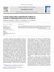 Research paper thumbnail of A concise aqueous phase supramolecular synthesis of 2-phenyl-2,3-dihydroquinazolin-4(1H)-one derivatives