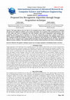 Research paper thumbnail of Proposed Iris Recognition Algorithm through Image  Acquisition technique