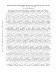 Research paper thumbnail of Higher harmonic anisotropic flow measurements of charged particles in Pb-Pb collisions at $\sqrt{s_{NN}}$ = 2.76 TeV