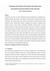 Research paper thumbnail of International Trade and Investment of China with Japan