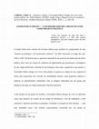 Research paper thumbnail of CABRAL, Cleber A.. Literatura e edição: a Sociedade Editora Amigos do Livro como projeto político. In: SAID, Roberto; NUNES, Sandra.. (Org.). Margens teóricas: memória e acervos literários. 1ed.Belo Horizonte: Editora UFMG, 2010, p. 184-195.