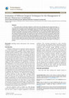 Research paper thumbnail of Evaluation of Different Surgical Techniques for the Management of Bovine Obstructive Urolithiasis