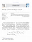 Research paper thumbnail of Quinoxaline synthesis in novel tandem one-pot protocol