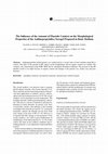 Research paper thumbnail of The Influence of the Amount of Fluoride Catalyst on the Morphological Properties of the Anilinepropylsilica Xerogel Prepared in Basic Medium