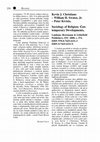 Research paper thumbnail of Kevin, J., Christiano, William H. Swatos Jr., Peter Kivisto: Sociology of Religion: Contemporary Developments