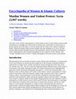 Research paper thumbnail of Muslim Women and Violent Protest: Syria