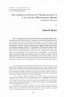 Research paper thumbnail of “The Comparative Study of ‘Scholasticism’ in Late Antique Mesopotamia: Rabbis and East Syrians,” Association of Jewish Studies Review 34 (2010): 91-113.