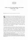 Research paper thumbnail of Vznik a vývoj Slovenskej akadémie vied a umení v rokoch 1942 - 1945