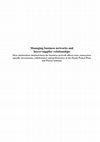 Research paper thumbnail of Managing business networks and buyer-supplier relationships How information obtained from the business network affects trust, transaction specific investments, collaboration and performance in the Dutch Potted Plant and Flower Industry