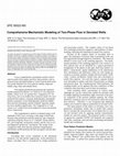 Research paper thumbnail of Comprehensive Mechanistic Model for 2 Phase Flow in Deviated Pipes