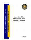 Research paper thumbnail of VAOIG Oakland California Report May 2012