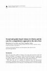 Research paper thumbnail of Sexual and gender-based violence in Liberia and the case for a comprehensive approach to the rule of law