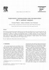 Research paper thumbnail of Amperometric immunosensing using microperoxidase MP-11 antibody conjugates