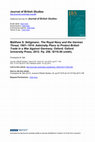 Research paper thumbnail of Book review: Seligmann, The Royal Navy and the German Threat 1901-1914