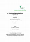 Research paper thumbnail of EU Environmental Regulations in Agriculture