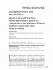 Research paper thumbnail of Counterterrorism and Securitization - A Review Exchange